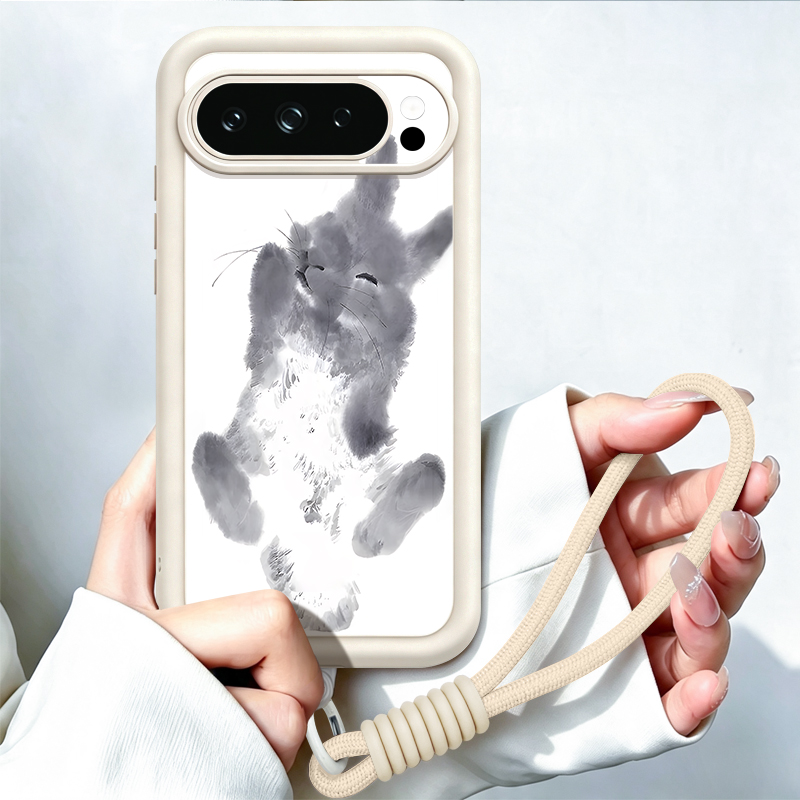 Google Pixel 9 - Wrist Strap Lanyard Phone Case For