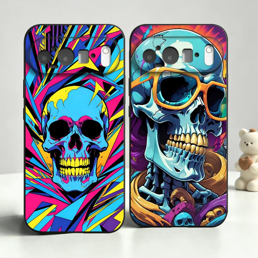 Neon Pop Art Skull Case for Go - Google Pixel 9 recension och pris