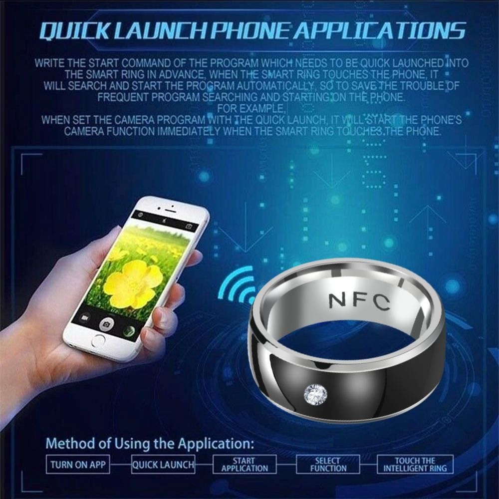 NEW Technology Android Phone E - Smart Ring Nfc Pay recension och pris