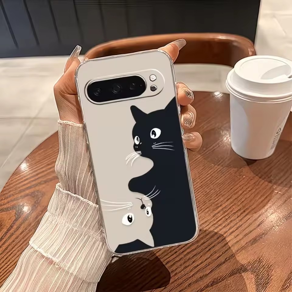Hot Kawaii Cartoon Black Cat P - Google Pixel 9 recension och pris
