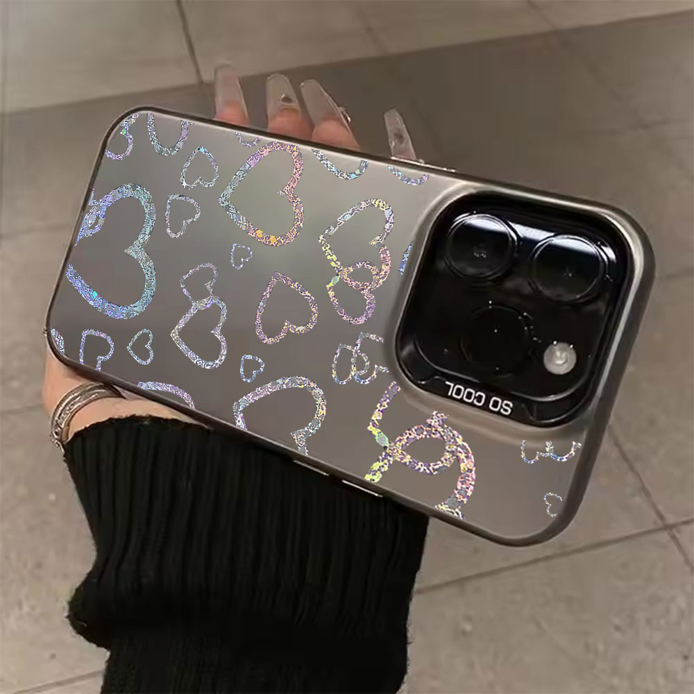 Colorful Heart Print Case For  - Apple Iphone 15 recension och pris