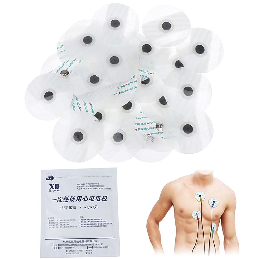 100-500pcs Medical Disposable  - Ecg Patch Monitor recension och pris